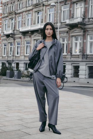 Robin viscose pants | Dark Grey