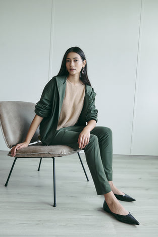 John strech technical jersey pants | Army