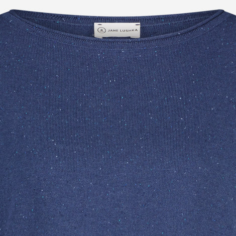 Clay PU top | Blue Melange