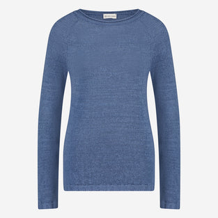 Wholegarment pullover | Blue