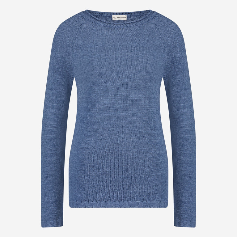 Wholegarment pullover | Blue