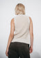 Teddy zipper Vest groove | Off White