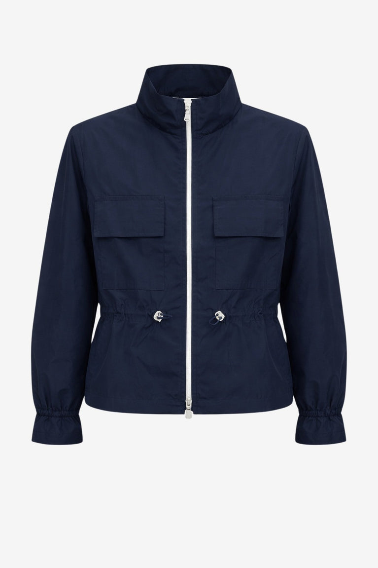 Manola taffeta jacket | Blue