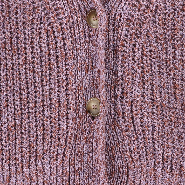 Moss Cardi | Purple Melange