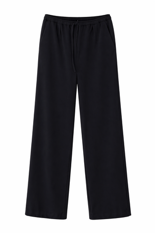 Nola wide-leg pants | Dark Blue