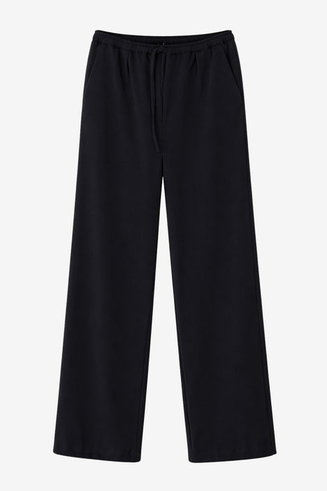 Nola wide-leg pants | Black
