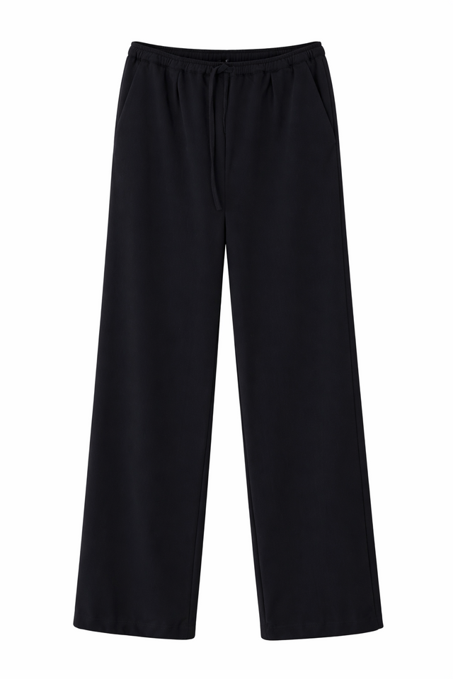 Nola wide-leg pants | Dark Blue