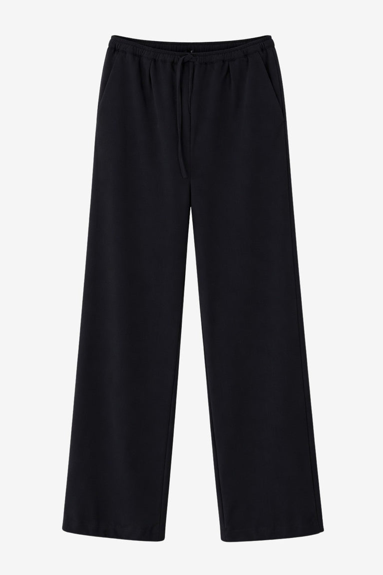 Nola wide-leg pants | Black