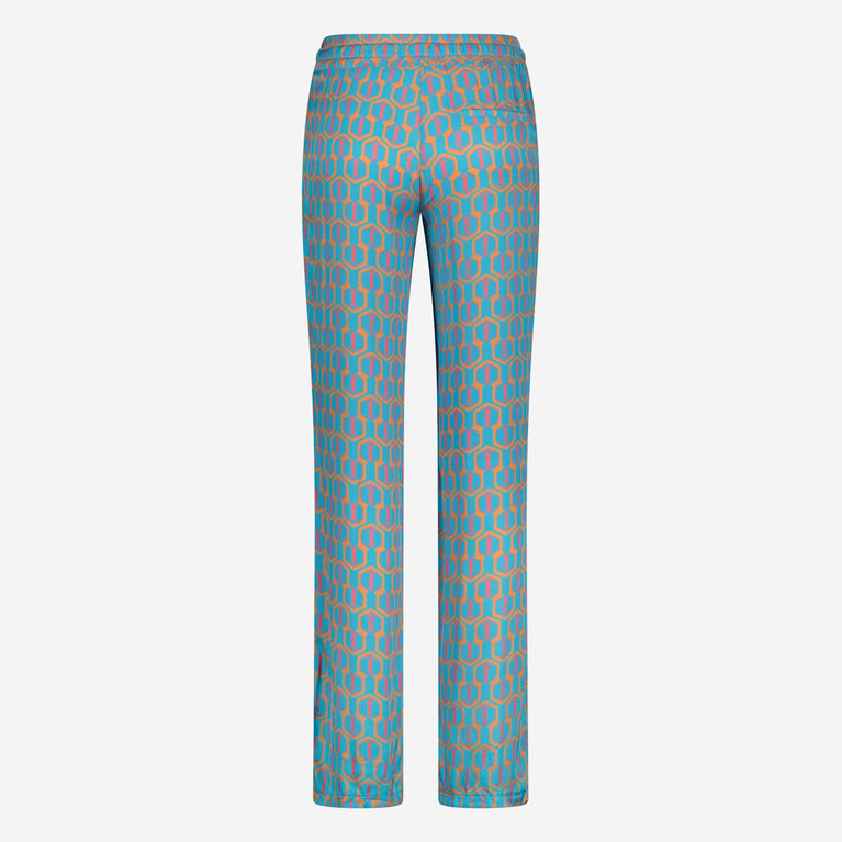 Carola Pants | Multi Blue