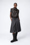 Tess viscose balloon skirt | Grey