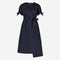 Dress cotton blend | Dark Blue