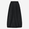 Maud cotton poplin skirt | Black