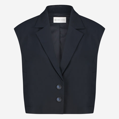 Tilly Vest Technical Jersey | Blue