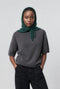 Alpaca knitted top WP01 | Dark Brown