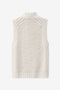Teddy zipper Vest groove | Off White