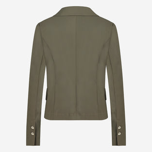 Atina Blazer Technical Jersey | Army