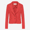 Atina Blazer Technical Jersey | Red