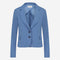 Atina Blazer Technical Jersey | Mid Blue