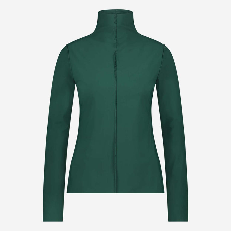 Zara Top Technical Jersey | Green