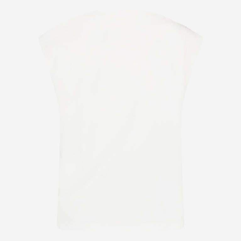 Bloom Top Technical Jersey | White