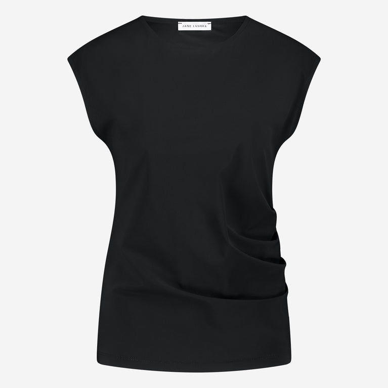 Stevie top technical jersey | Black