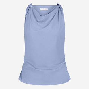 Marika strech technical jersey top | Mid Blue