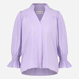 Olivia Blouse Technical Jersey | Lila