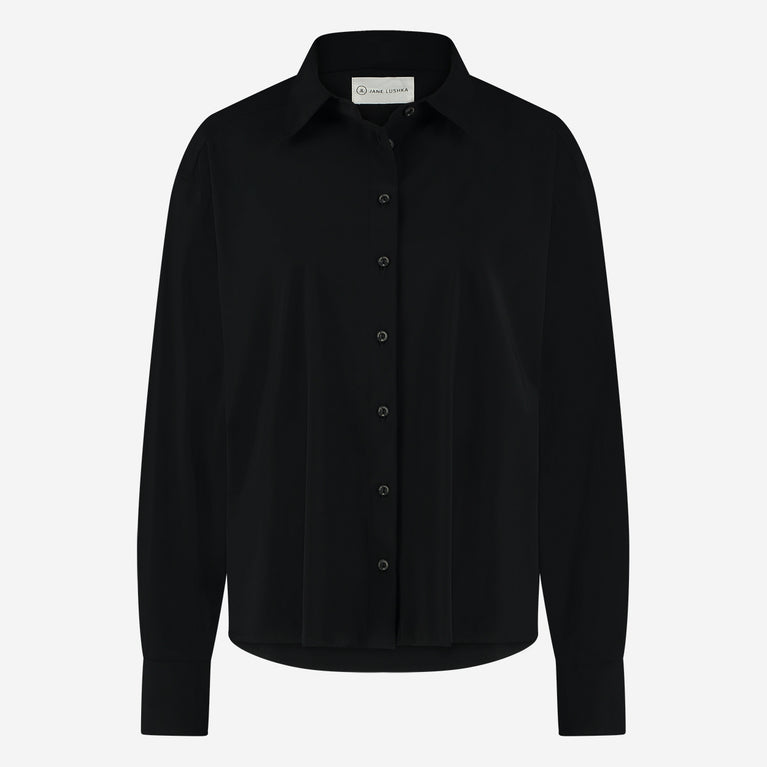 Ivona Blouse Technical Jersey | Black