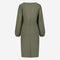 Silke Dress Technical Jersey | Army