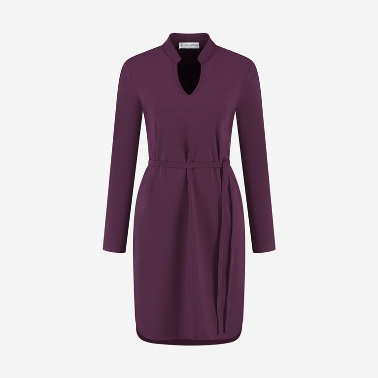 Gerrie dress technical jersey | Cherry