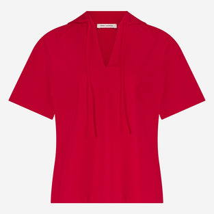 Evi blouse technical jersey | Red