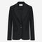 Amsterdam structure tech jersey blazer | Black