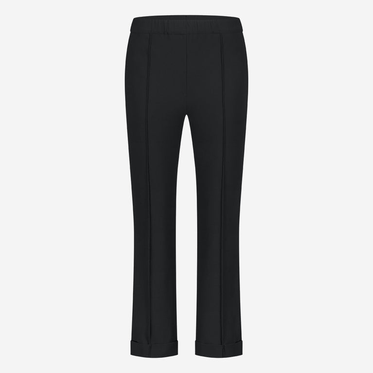 IrenaN structure technical jersey pants | Black