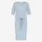 Lea dress technical jersey | Light Blue