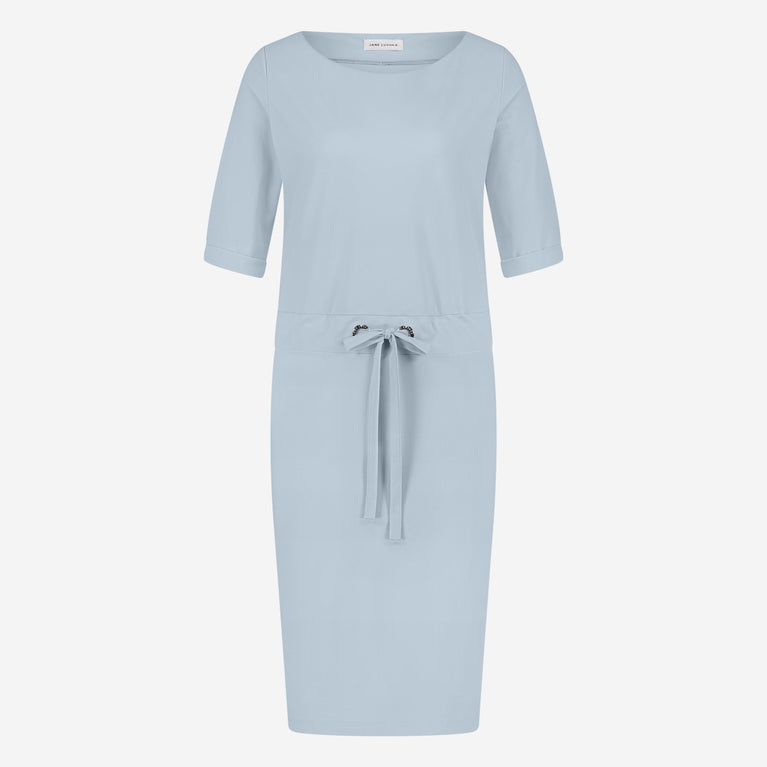Lea dress technical jersey | Light Blue