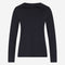 Hilary top brush tech jersey | Black
