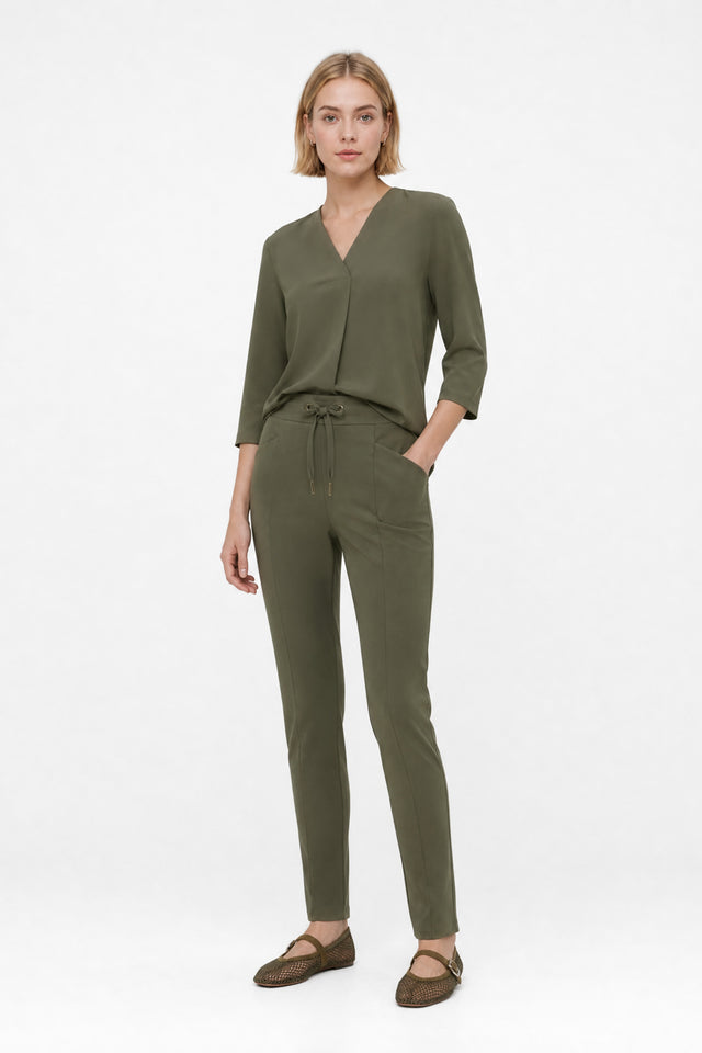 Top Veda Technical Jersey | Army