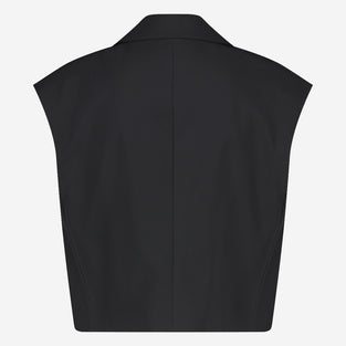 Tilly Vest Technical Jersey | Black