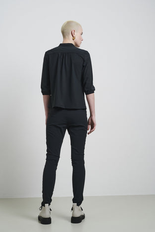 Pants Anna - Skinny fit Technical Jersey | Grigio Notte