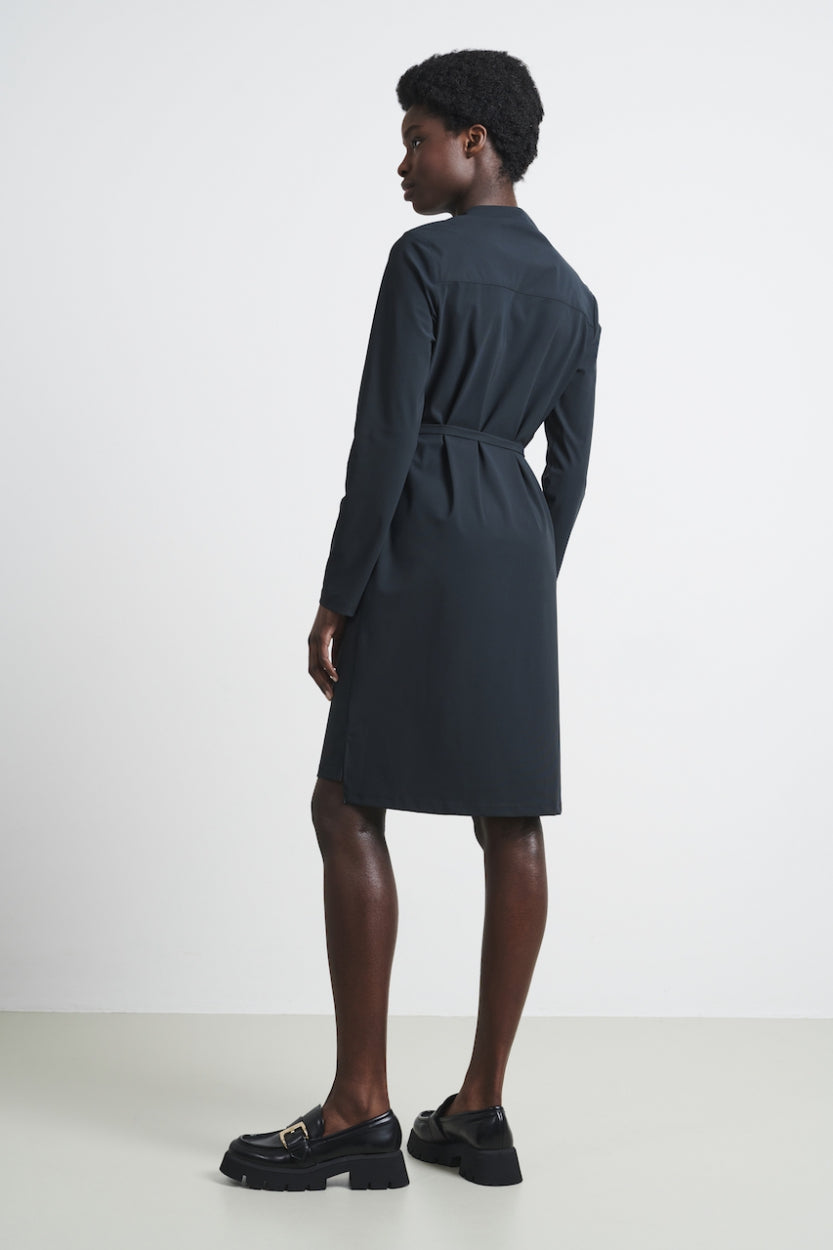 Dress Kelly Technical Jersey | Grigio Notte