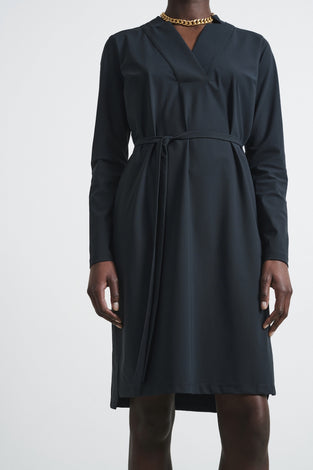 Dress Kelly Technical Jersey | Grigio Notte