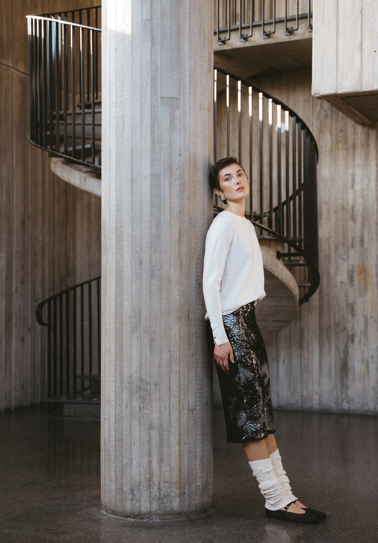 Pullover Cashmere blend 2480 | Ecru