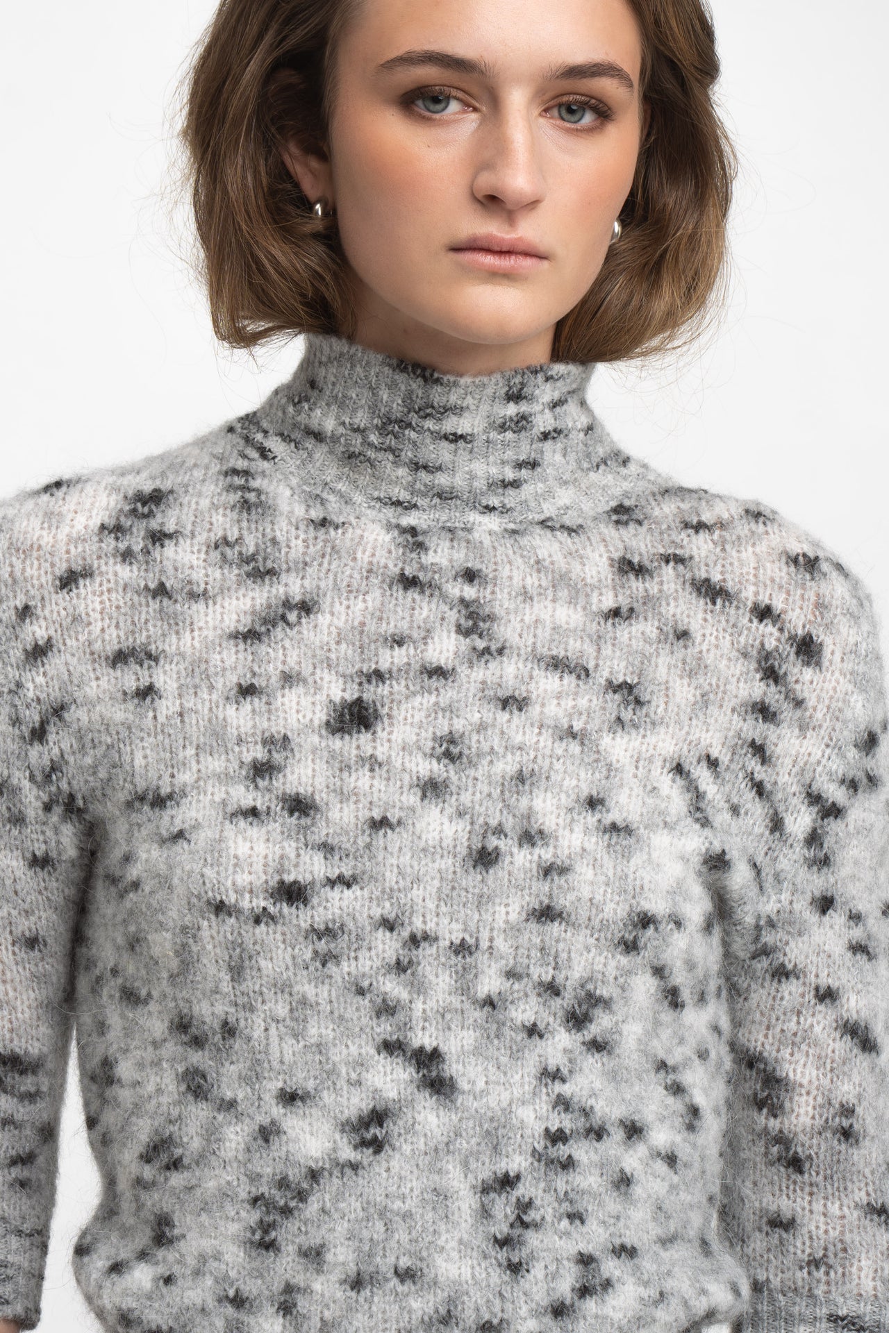Fancy pongo sweater 26507 | Grey