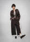 Rox eco leather jacket | Dark Brown