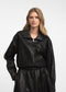 Pola eco leather bomber jacket | Black